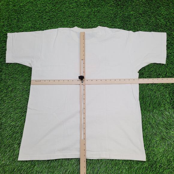 Vintage 1993 Rodeo Hard Sheplers Shirt XL 23x28 Whtie USA - Picture 7 of 16